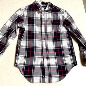 Chaps youth boys size 8 long sleeve dress shirt
